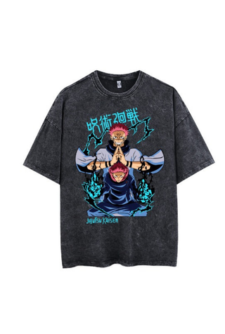 Sukuna Jujutsu Kaisen Anime Print Unisex T-Shirt SUJKTS-004