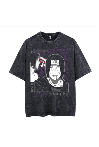 Itachi Naruto Anime Print Unisex T-Shirt INTS-003