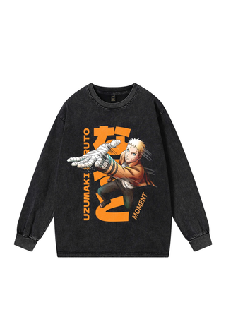 Naruto Anime Print Unisex Sweatshirt NAST-001