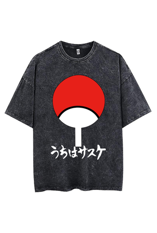 Uchiha Clan Naruto Anime Print Unisex T-Shirt UCNTS-001