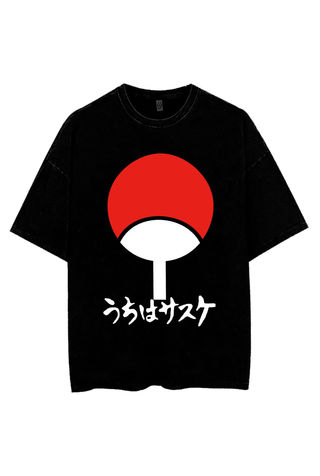 Uchiha Clan Naruto Anime Print Unisex T-Shirt UCNTS-002