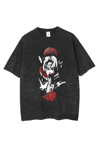 Itachi Naruto Anime Print Unisex T-Shirt INTS-004