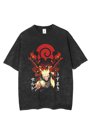 Naruto Anime Print Unisex T-Shirt NATS-007