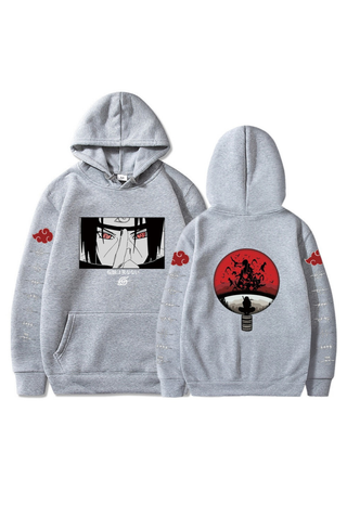 Uchiha Itachi Naruto Anime Print Unisex Hoodie UINH-002