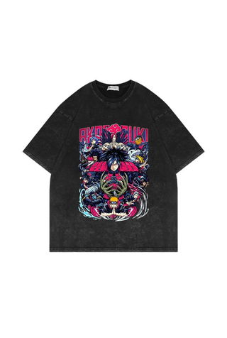 Akatsuki Naruto Anime Print Unisex T-Shirt ANTS-002