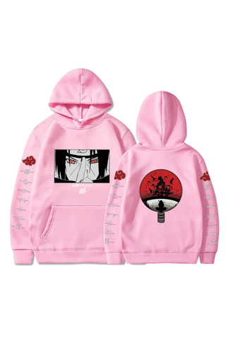 Uchiha Itachi Naruto Anime Print Unisex Hoodie UINH-002