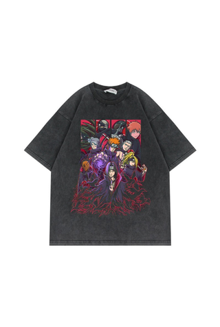 Akatsuki Naruto Anime Print Unisex T-Shirt ANTS-004