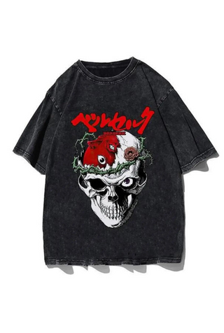 Skull Knight Berserk Anime Print Unisex T-Shirt